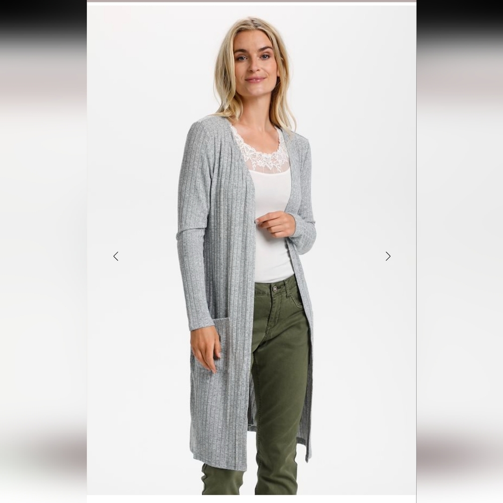 Dynamite Cardigan Grey Color Size- USA Medium